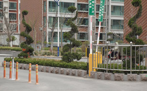 淄博市张店区林家村道闸案例