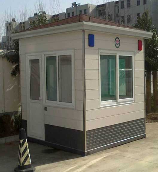 金属雕花板岗亭