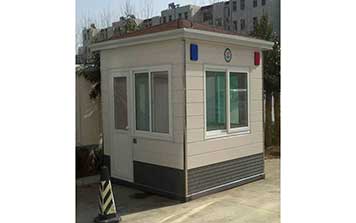 金属雕花板岗亭