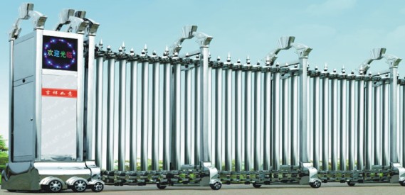 石名门lm-21电动伸缩门