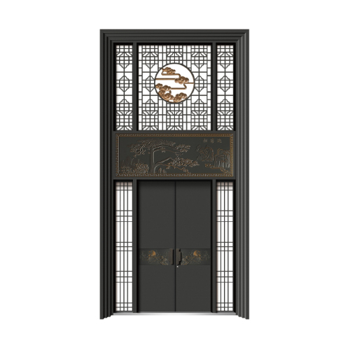 富新非标别墅大门