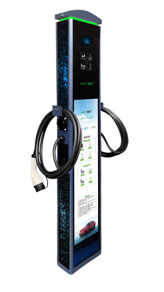 14KW落地式双枪交流充电桩