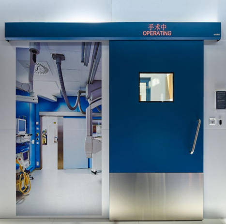 钢质电动气密推拉门