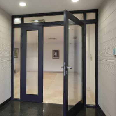 钢框单元玻璃门