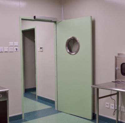 钢质平开自动门