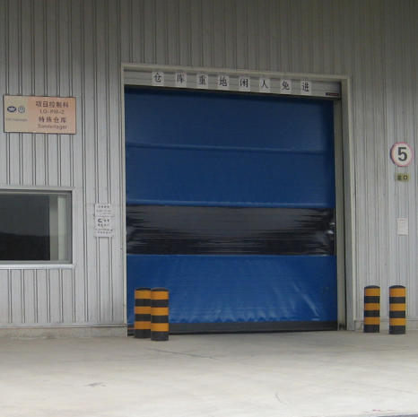 PVC快速卷帘门