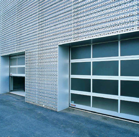 汽车4S展厅分节提升式车库门