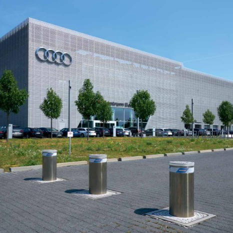 自动升降防撞柱