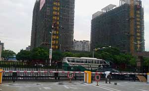 东莞某美资企业道闸案例