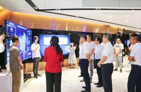 百胜智能接待江西省副省长罗小云一行莅临南昌科技广场调研科技创新工作