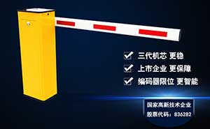 百胜6706直杆智能道闸 