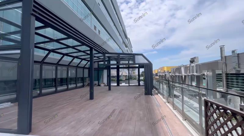 手动款推拉阳光房