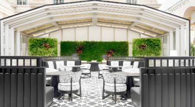 路易城堡户外婚礼移动阳光房