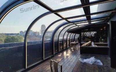 山塘街景区露台移动阳光房