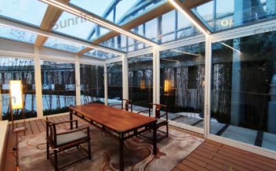 国药控股户外茶室移动阳光房