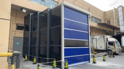 食品工厂电动伸缩连廊