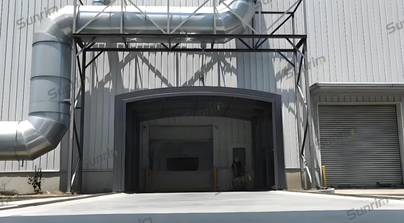 厂房之间电动连廊