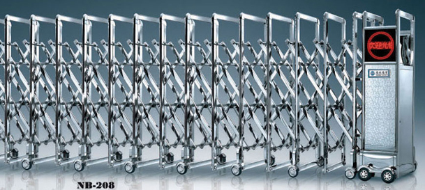 NB-208不锈钢伸缩门