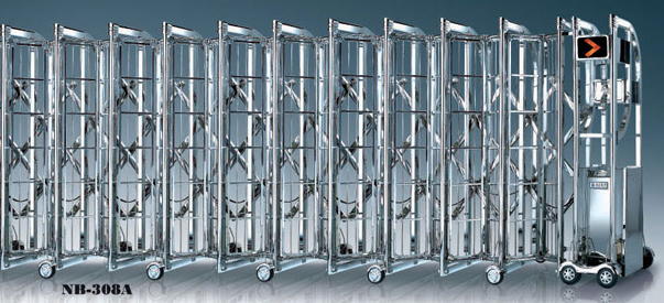 NB-308A不锈钢伸缩门