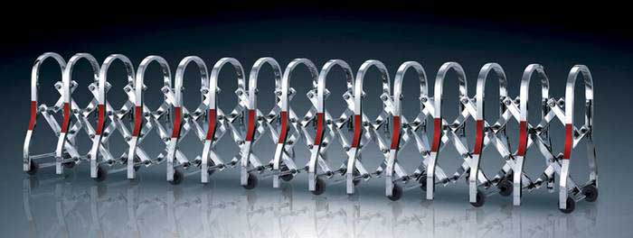 NB-608不锈钢伸缩门