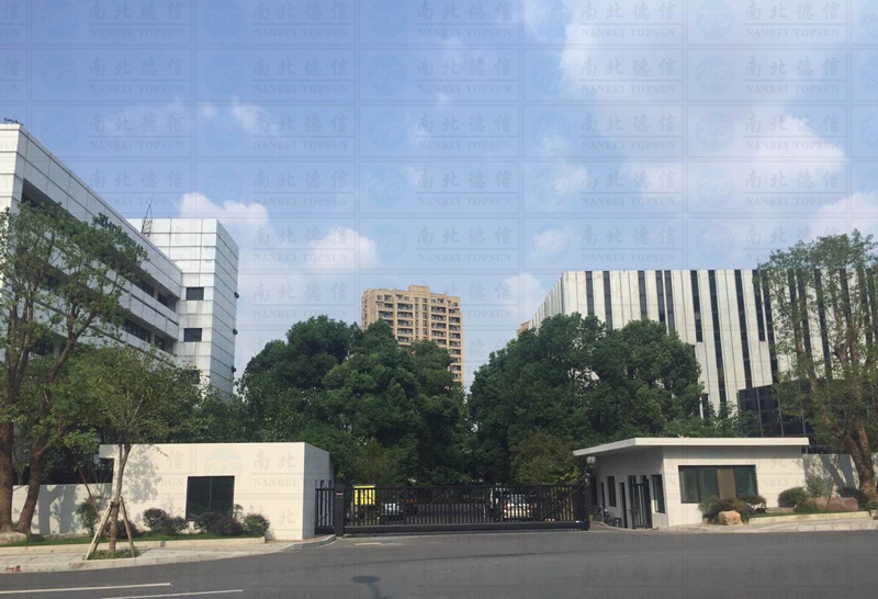 杭州中亚机械有限公司智能安全伸缩平移门工程案例 - 中出网-智能出入口与停车充电门户