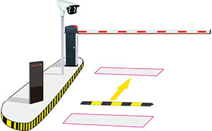 车牌识别系统 - 立柱式1车牌识别系统