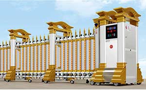 STL 300A不锈钢电动伸缩门