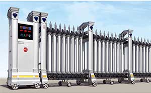 STL 307B不锈钢电动伸缩门