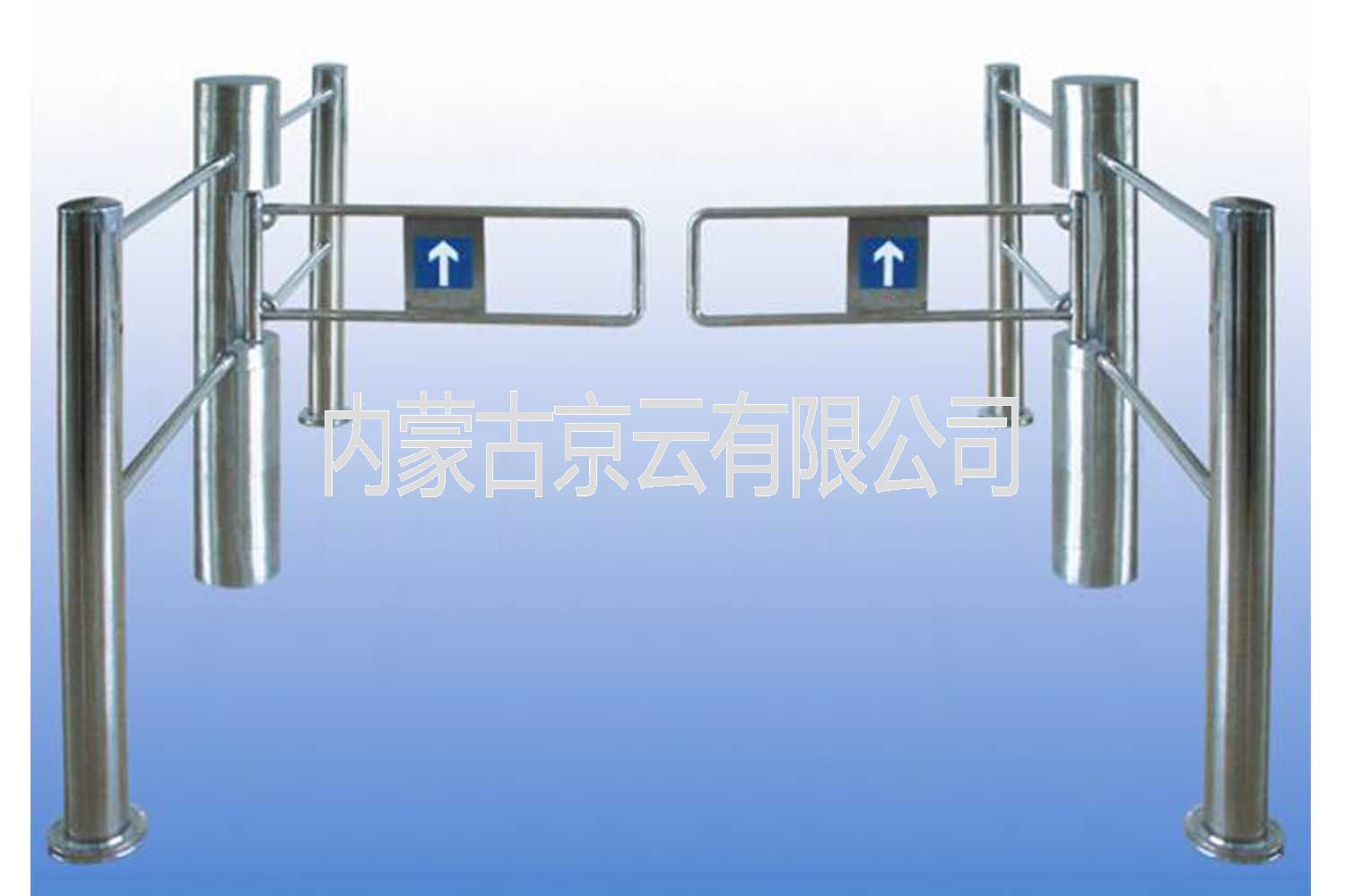 圆柱摆闸带护栏