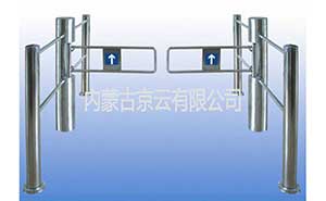 圆柱摆闸带护栏