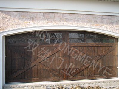 北美风情实木车库门