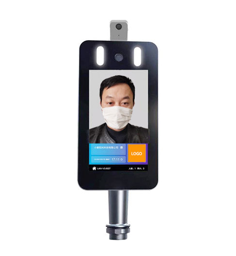 MD-8KFC温感人脸识别门禁-人体测温一体机