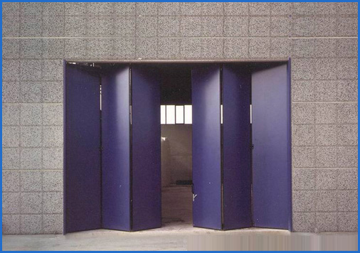 电动折叠工业门