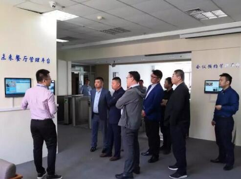 乌鲁木齐富迪信息技术有限公司领导一行莅临卡得智能参观指导