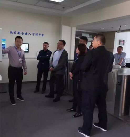 乌鲁木齐富迪信息技术有限公司领导一行莅临卡得智能参观指导