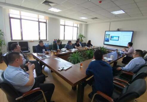 乌鲁木齐富迪信息技术有限公司领导一行莅临卡得智能参观指导