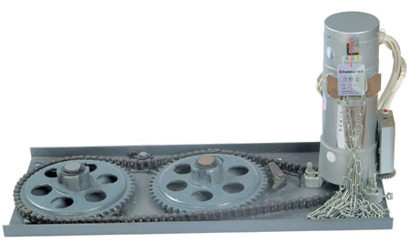 无机双帘系列防火卷门机