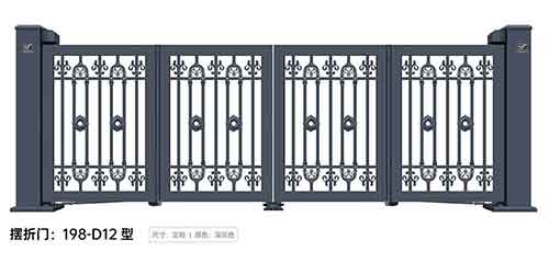 其他 - 摆折门198-D12型