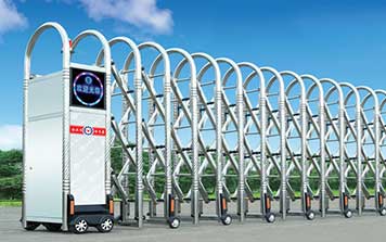 钻石网花-A025电动伸缩门