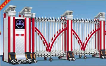 金刚盾B型-B001电动伸缩门