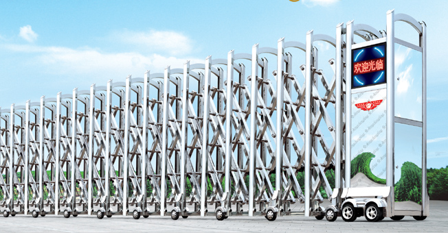 天鹰3号电动伸缩门