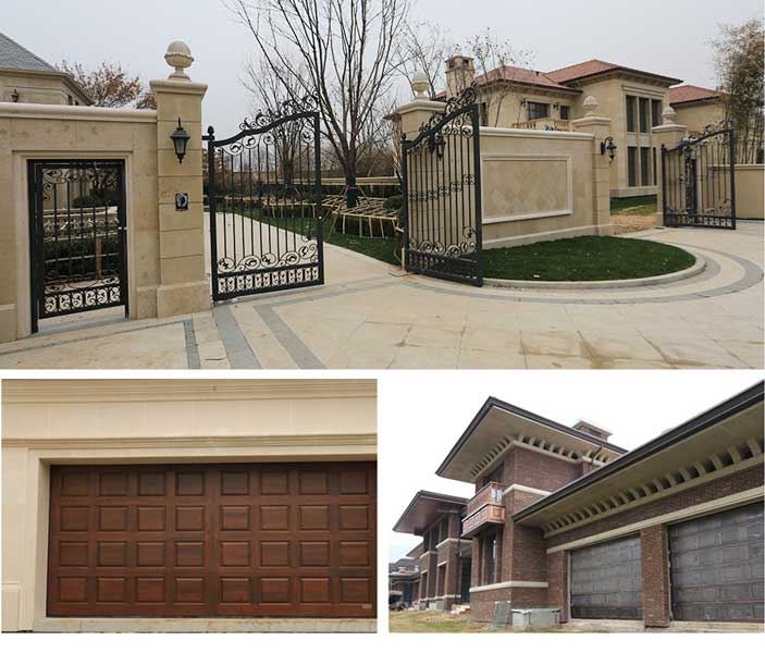 北钓鱼台项目车库门案例 - 中出网-智能出入口与停车充电门户