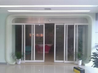 重叠型自动感应门