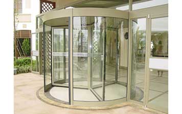 豪华三翼自动旋转门