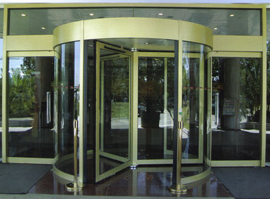 豪华三翼自动旋转门