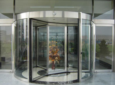 豪华三翼自动旋转门