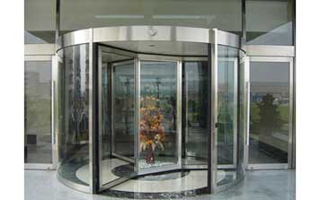 豪华三翼自动旋转门