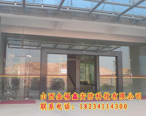 玻璃平移自动感应门