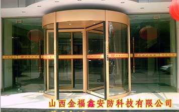 三翼电动旋转门