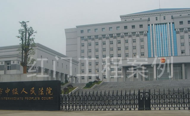 韶关市中级人民法院电动伸缩门案例 - 中出网-智能出入口与停车充电门户